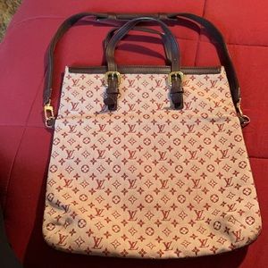 Louis Vuitton Francoise Burgundy Minilin Purse